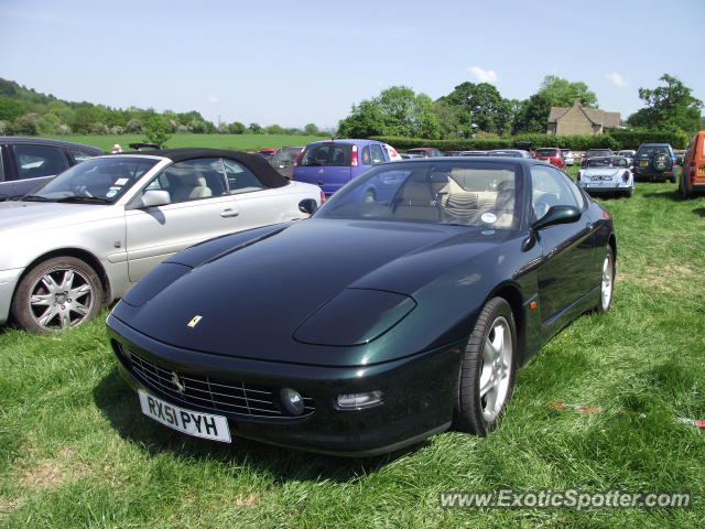 Ferrari 456 spotted in Prescott, United Kingdom