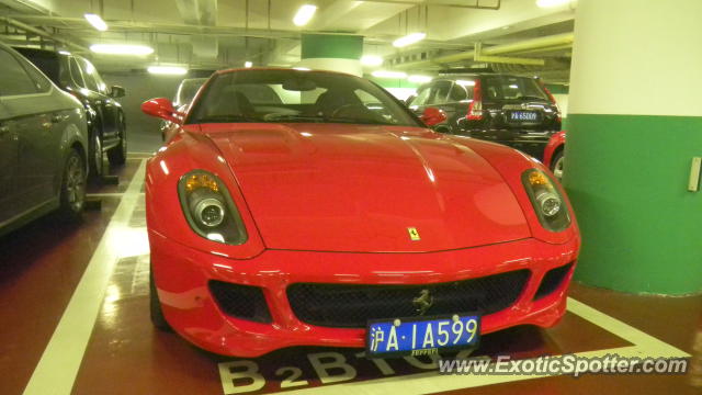 Ferrari 599GTB spotted in SHANGHAI, China