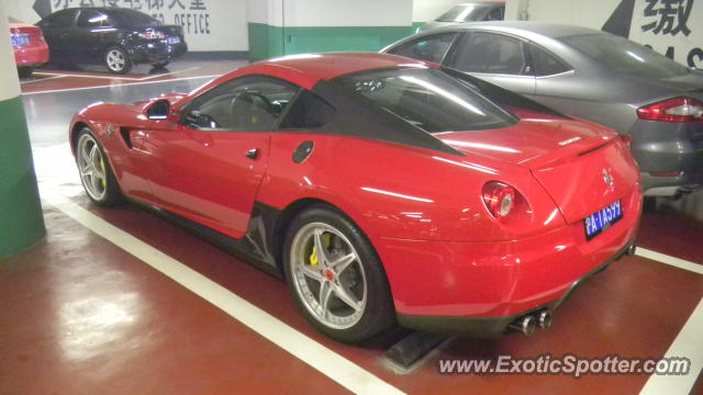 Ferrari 599GTB spotted in SHANGHAI, China