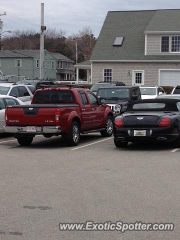 Bentley Continental spotted in Marshfield, Massachusetts
