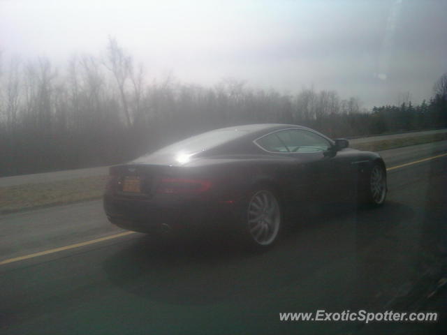 Aston Martin DB9 spotted in Webster, New York