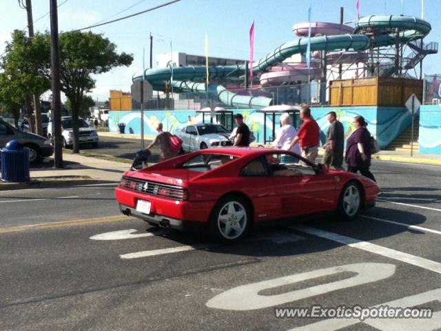 Ferrari 348 spotted in Wildwood, New Jersey