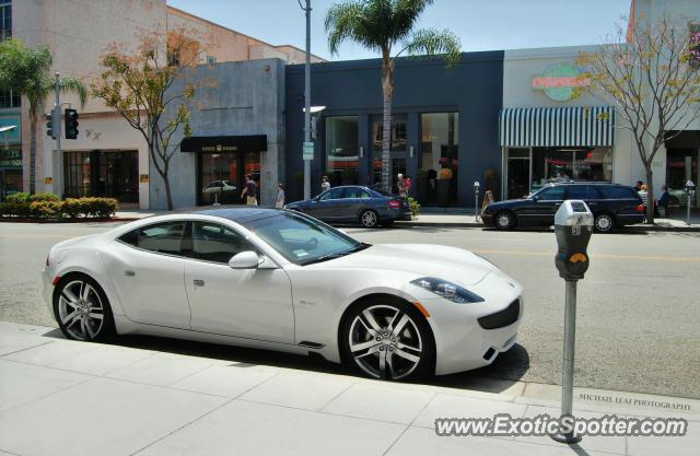 Fisker Karma spotted in Beverly Hills, California