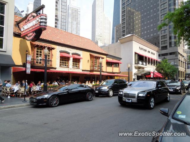 Aston Martin Rapide spotted in Chicago, Illinois