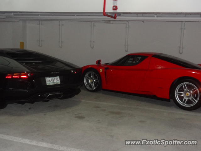 Lamborghini Aventador spotted in Miami Beach, Florida