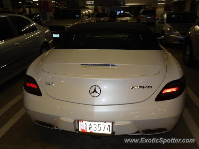 Mercedes SLS AMG spotted in Bethesda, Maryland