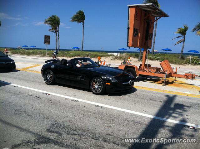 Mercedes SLS AMG spotted in Ft. Lauderdale, Florida