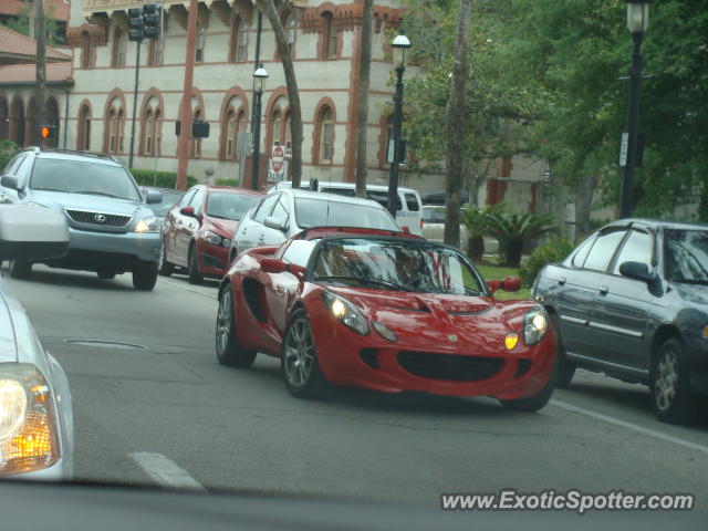 Lotus Exige spotted in St Augustine, Florida