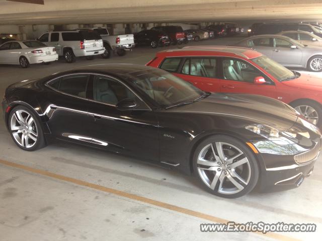 Fisker Karma spotted in Austin, Texas