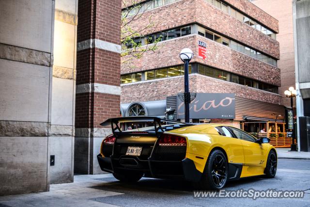 Lamborghini Murcielago spotted in Toronto, Canada