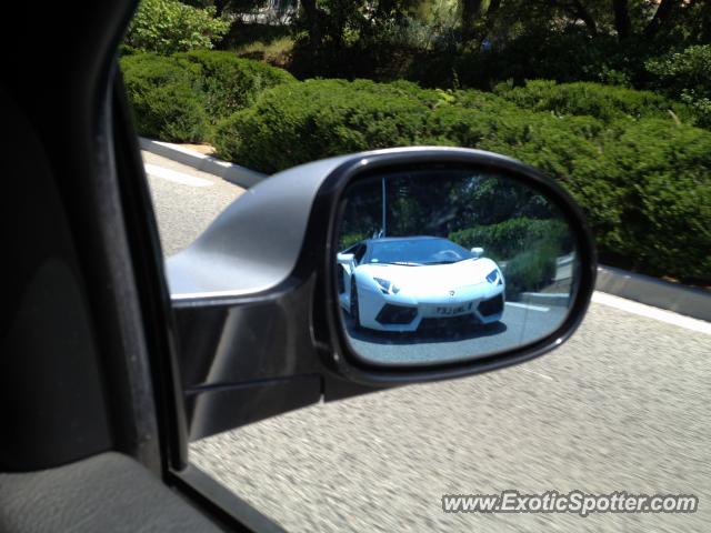 Lamborghini Aventador spotted in Saint Tropez, France
