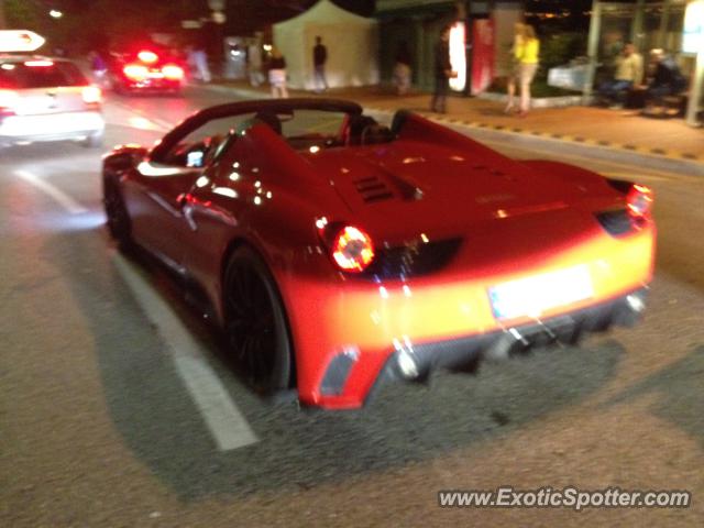 Ferrari 458 Italia spotted in Monte Carlo, Monaco