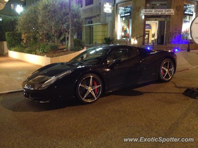 Ferrari 458 Italia spotted in Monte Carlo, Monaco