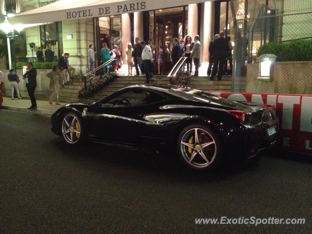 Ferrari 458 Italia spotted in Monte Carlo, Monaco