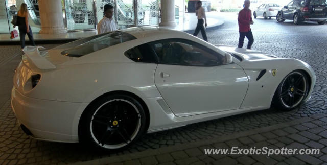 Ferrari 599GTB spotted in Dubai, United Arab Emirates