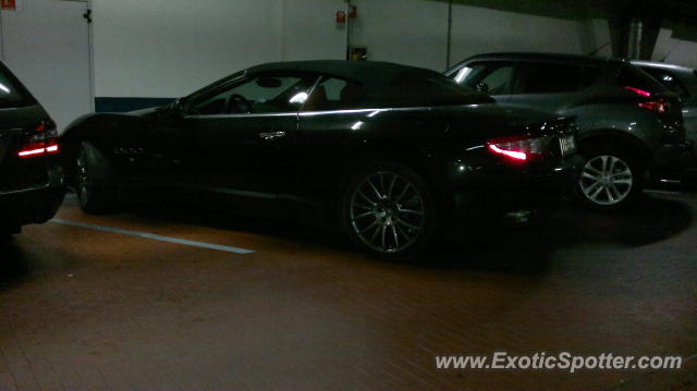 Maserati GranCabrio spotted in Bergamo, Italy