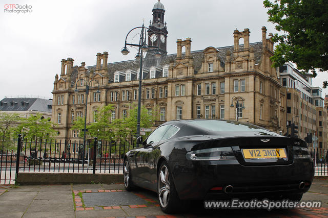 Aston Martin DB9 spotted in Leeds, United Kingdom