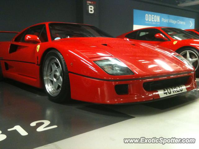 Ferrari F40 spotted in Dublin, Ireland
