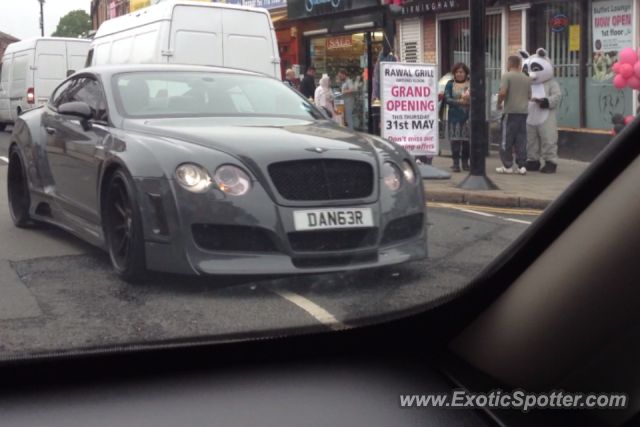 Bentley Continental spotted in Birmingham, Bahamas