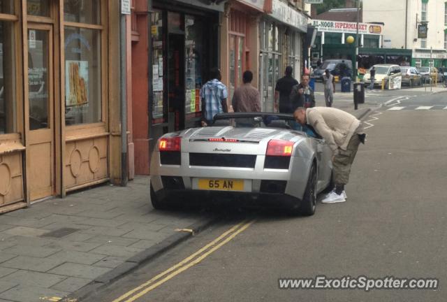 Lamborghini Gallardo spotted in Bristol, United Kingdom