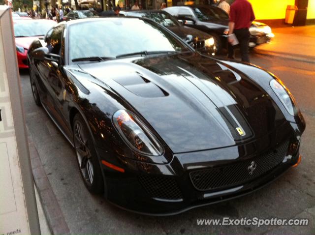 Ferrari 599GTB spotted in Toronto, Canada