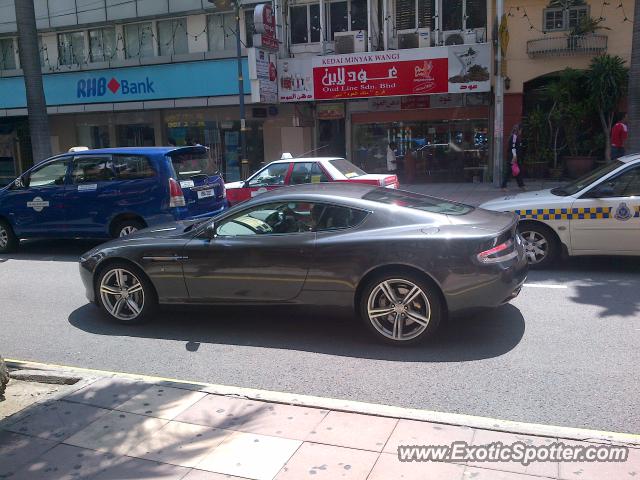 Aston Martin Virage spotted in Kuala Lumpur, Malaysia