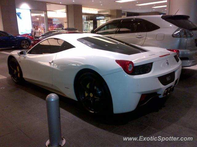 Ferrari 458 Italia spotted in Bukit Bintang KL, Malaysia