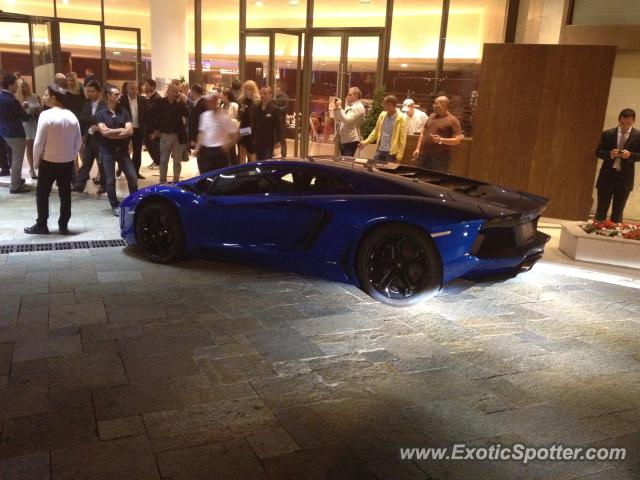 Lamborghini Aventador spotted in Monte Carlo, Monaco
