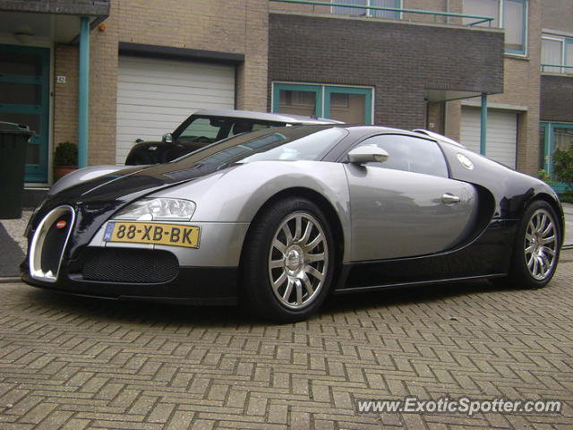 Bugatti Veyron spotted in Capelle, Netherlands