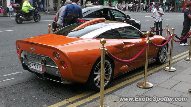 Spyker C8 spotted in Dublin, Ireland