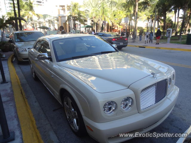 Bentley Brooklands spotted in Miami Beach, Florida