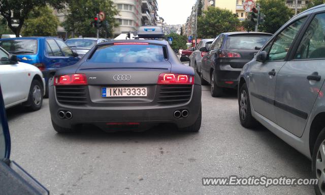 Audi R8 spotted in THESSALONIKI, Greece