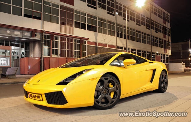 Lamborghini Gallardo spotted in Rotterdam, Netherlands