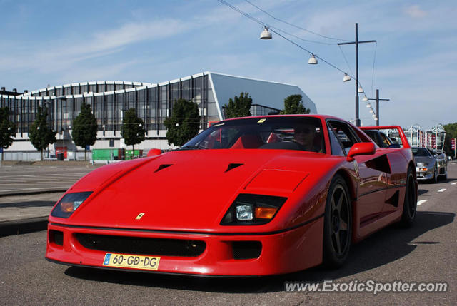 Ferrari F40 spotted in Rotterdam, Netherlands