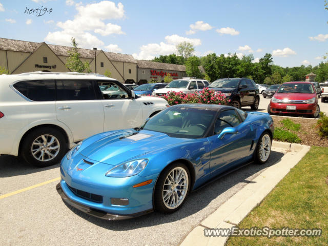 Chevrolet Corvette ZR1 spotted in Bannockburn, Illinois