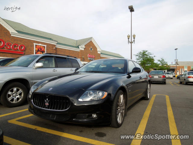 Maserati Quattroporte spotted in Barrington, Illinois
