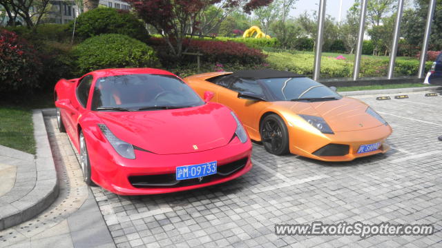 Ferrari 458 Italia spotted in SHANGHAI, China