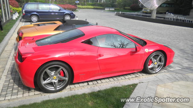 Ferrari 458 Italia spotted in SHANGHAI, China