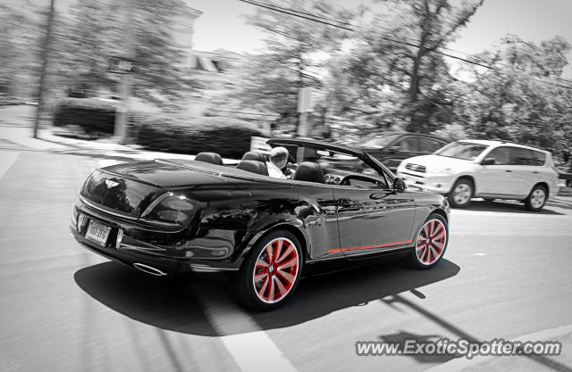 Bentley Continental spotted in Greenwich, Connecticut