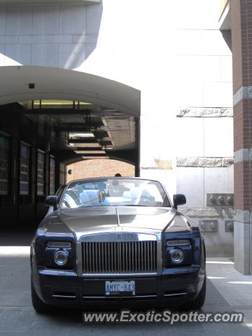 Rolls Royce Phantom spotted in Toronto, Canada