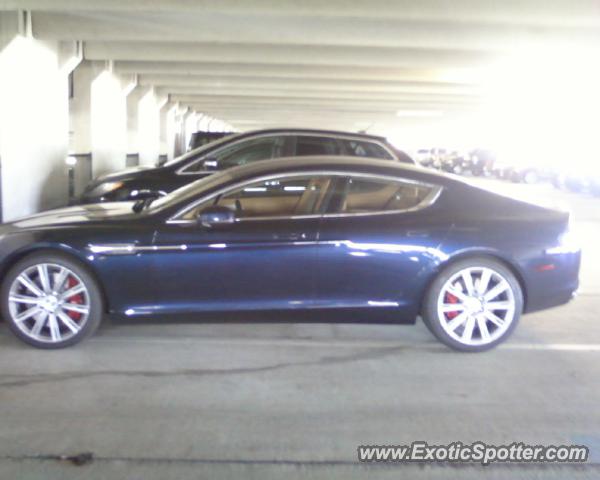 Aston Martin Rapide spotted in Stamford, Connecticut