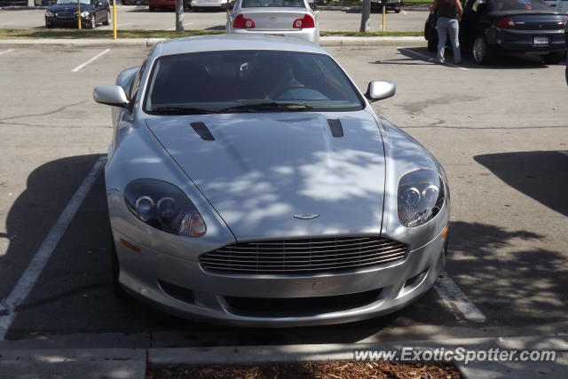Aston Martin DB9 spotted in San diego, California