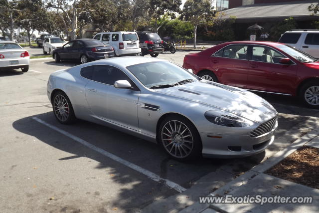 Aston Martin DB9 spotted in San diego, California