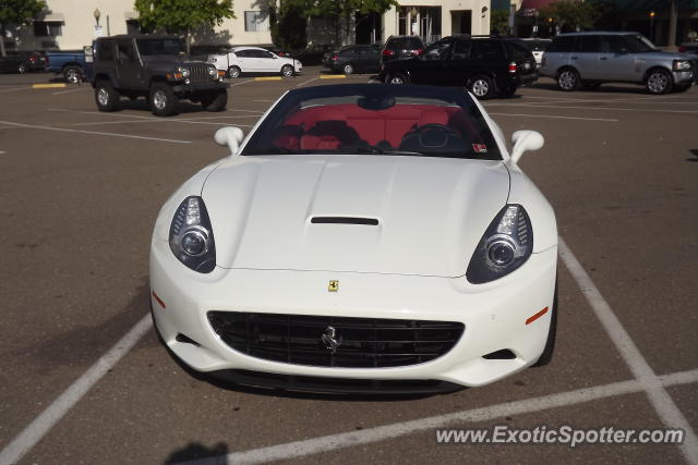 Ferrari California spotted in San diego, California
