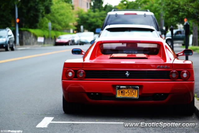 Ferrari Testarossa spotted in Greenwich, Connecticut