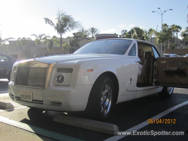 Rolls Royce Phantom spotted in Solana Beach, California