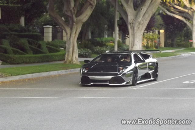 Lamborghini Murcielago spotted in Beverly hills, California