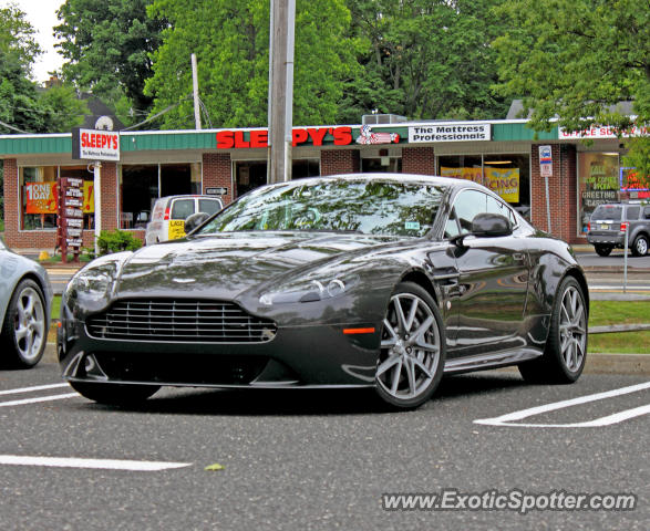 Aston Martin Vantage spotted in Red Bank, New Jersey