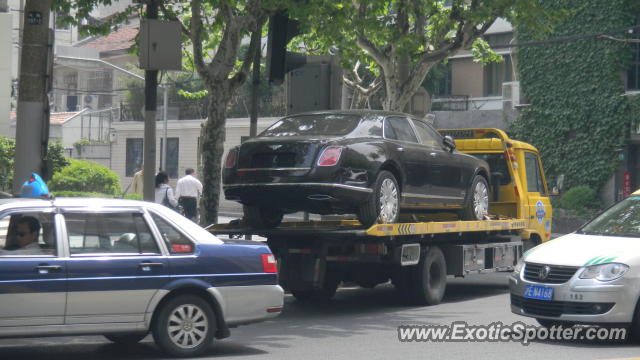 Bentley Mulsanne spotted in SHANGHAI, China