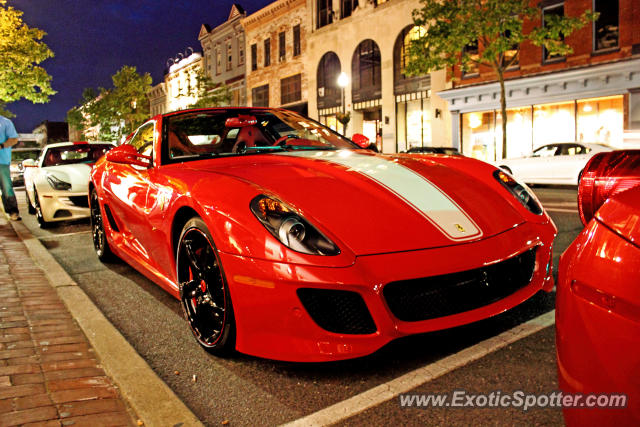 Ferrari 599GTB spotted in Red Bank, New Jersey
